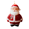 Christmas Santa Candle