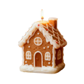 Gingerbread Cottage Candle