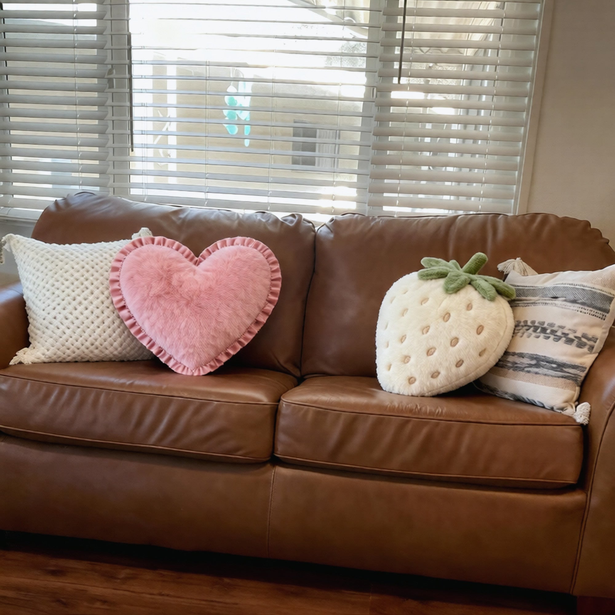 Strawberry Plush Pillow